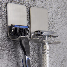 Lade das Bild in den Galerie-Viewer, Massiver Edelstahl Rasier Halter