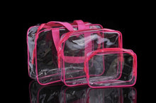 Lade das Bild in den Galerie-Viewer, Die coole transparente Toiletttasche -NEU-