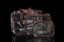 Lade das Bild in den Galerie-Viewer, Die coole transparente Toiletttasche -NEU-