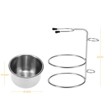 Lade das Bild in den Galerie-Viewer, Designer Edelstahl Rasierschüssel -NEU-