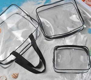 Die coole transparente Toiletttasche -NEU-