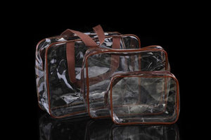 Die coole transparente Toiletttasche -NEU-
