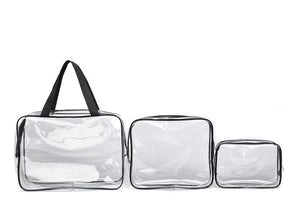 Die coole transparente Toiletttasche -NEU-
