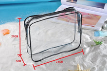 Lade das Bild in den Galerie-Viewer, Die coole transparente Toiletttasche -NEU-
