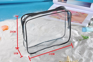 Die coole transparente Toiletttasche -NEU-